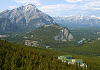 Banff From the Sulphur Mountain Gondola