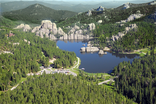 Lake Sylvan in Custer State Park